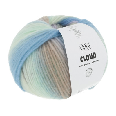Cloud 14 - modrá příze LANG YARNS