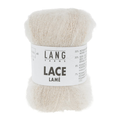 Lace Lamé 1 - bílá příze LANG YARNS