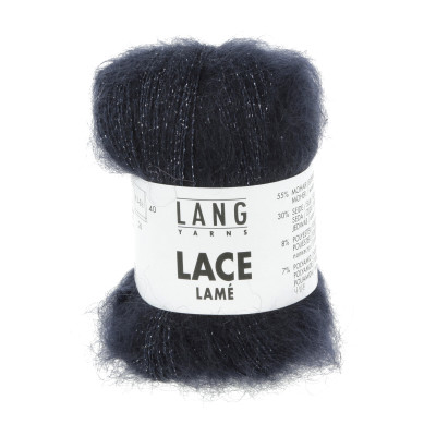 Lace Lamé 25 - modrá příze LANG YARNS