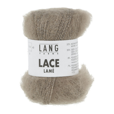 Lace Lamé 39 - béžová příze LANG YARNS