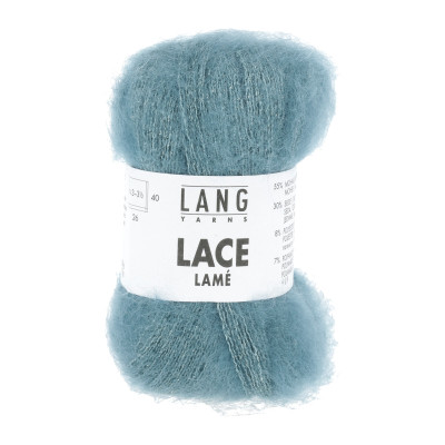Lace Lamé 74 - modrá příze LANG YARNS