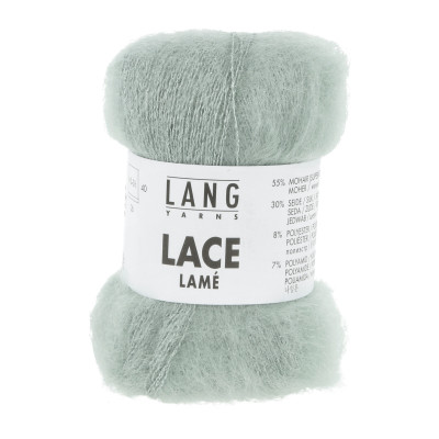 Lace Lamé 91 - zelená příze LANG YARNS