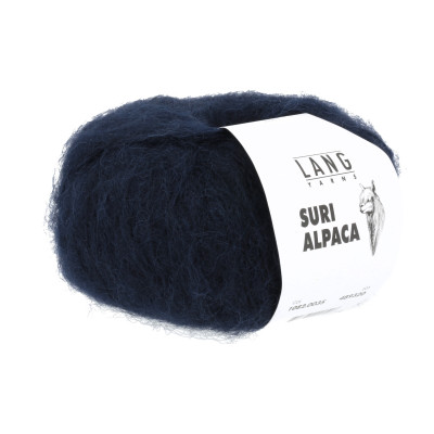 Suri Alpaca 35 - modrá příze LANG YARNS