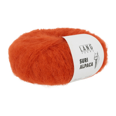 Suri Alpaca 59 - oranžová příze LANG YARNS