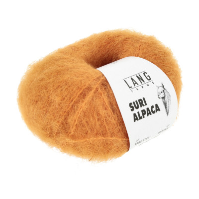 Suri Alpaca 159 - oranžová příze LANG YARNS
