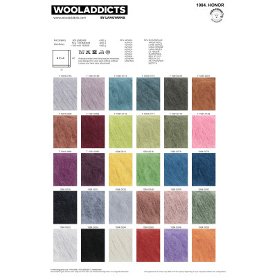 Honor 25 - modrá příze WOOLADDICTS by LANG YARNS