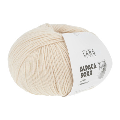 Alpaca Soxx 6-nitka 2 - bílá příze LANG YARNS