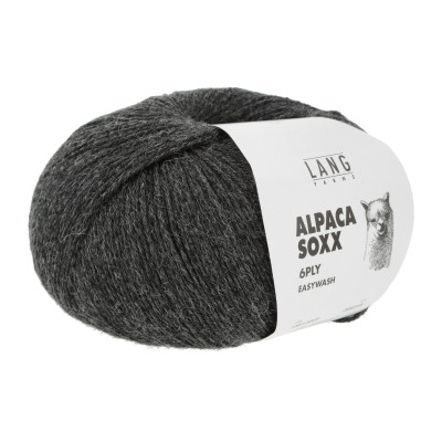 Alpaca Soxx 6-nitka 5 - šedá příze LANG YARNS