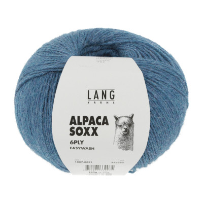 Alpaca Soxx 6-nitka 21 - šedá příze LANG YARNS