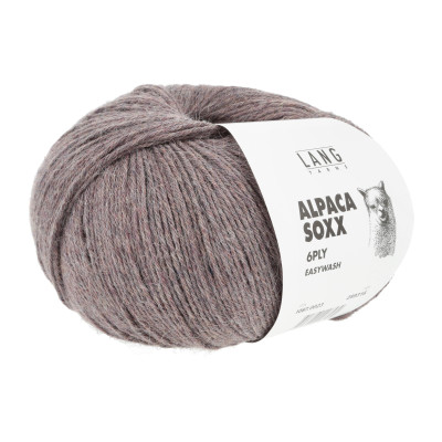 Alpaca Soxx 6-nitka 23 - šedá příze LANG YARNS