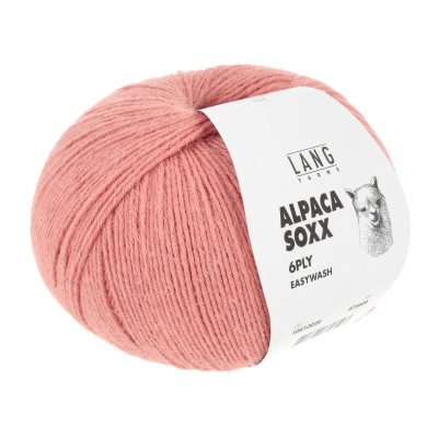 Alpaca Soxx 6-nitka 28 - růžová příze LANG YARNS