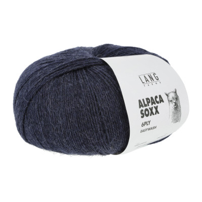 Alpaca Soxx 6-nitka 35 - šedá příze LANG YARNS