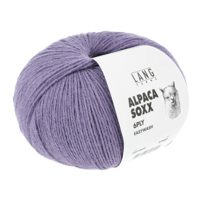 Alpaca Soxx 6-nitka 45 - fialová příze LANG YARNS