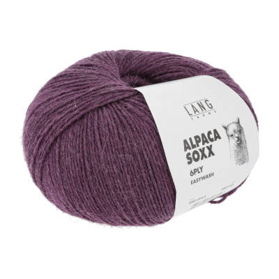 Alpaca Soxx 6-nitka 64 - šedá příze LANG YARNS