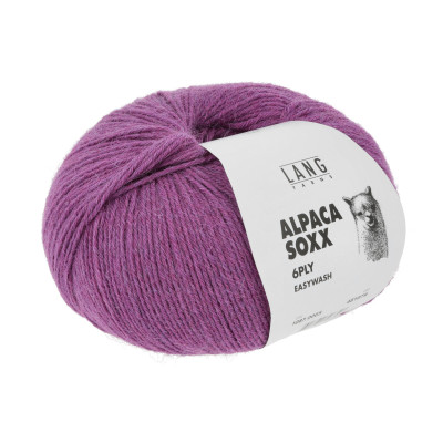 Alpaca Soxx 6-nitka 65 - šedá příze LANG YARNS