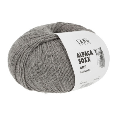 Alpaca Soxx 6-nitka 96 - šedá příze LANG YARNS