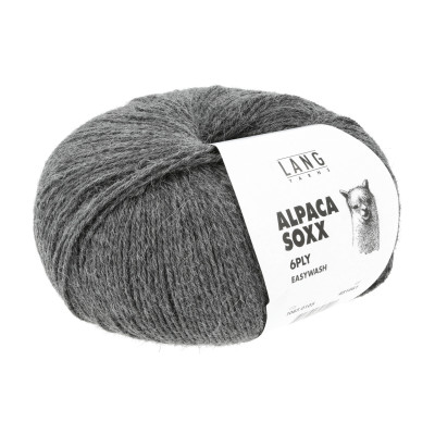 Alpaca Soxx 6-nitka 105 - šedá příze LANG YARNS