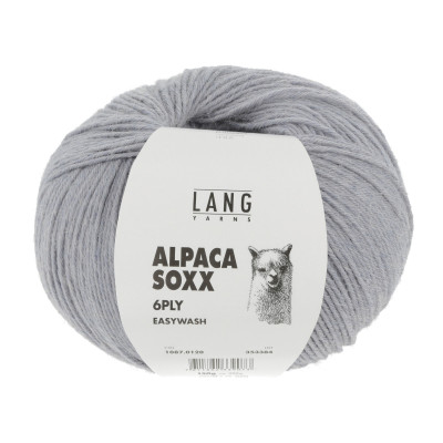 Alpaca Soxx 6-nitka 120 - šedá příze LANG YARNS