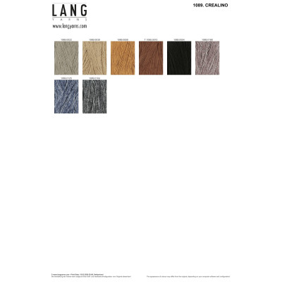 Crealino 59 - oranžová příze LANG YARNS