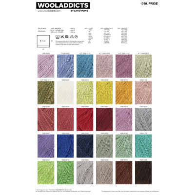Pride 26 - béžová příze WOOLADDICTS by LANG YARNS