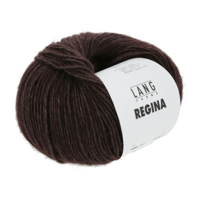 Regina 68 - hnědá příze LANG YARNS