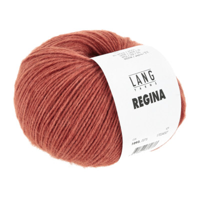 Regina 76 - hnědá příze LANG YARNS