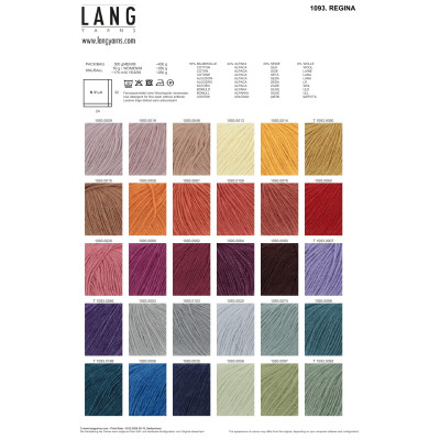 Regina 76 - hnědá příze LANG YARNS