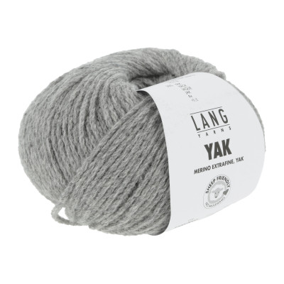 Yak 3 - šedá příze LANG YARNS
