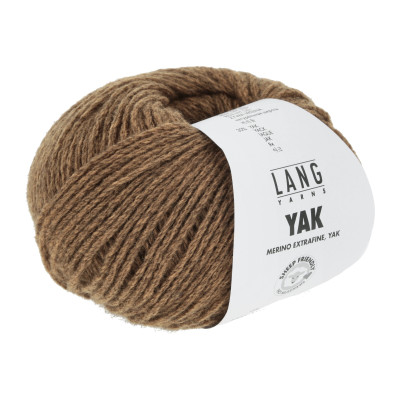 Yak 11 - hnědá příze LANG YARNS