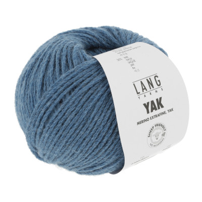 Yak 21 - šedá příze LANG YARNS