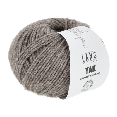 Yak 26 - šedá příze LANG YARNS