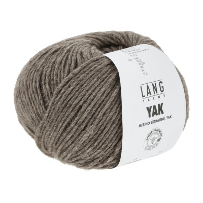Yak 39 - šedá příze LANG YARNS