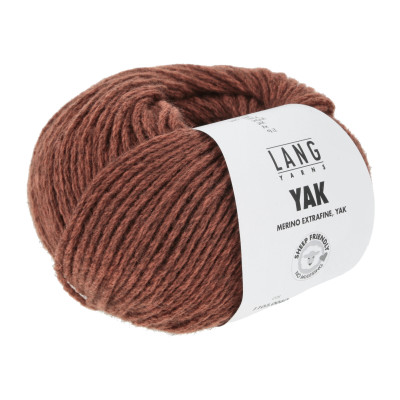 Yak 60 - červená příze LANG YARNS