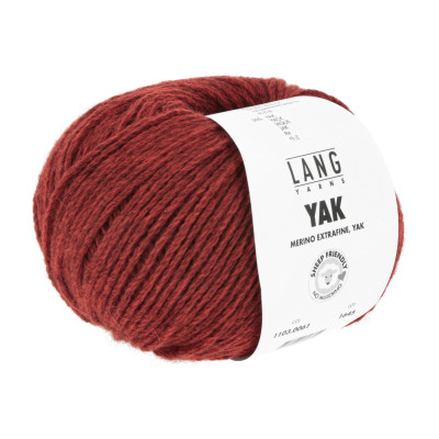 Yak 61 - šedá příze LANG YARNS