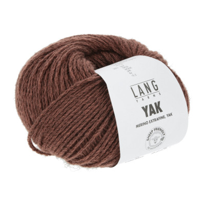 Yak 62 - vínová příze LANG YARNS