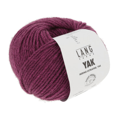 Yak 65 - šedá příze LANG YARNS