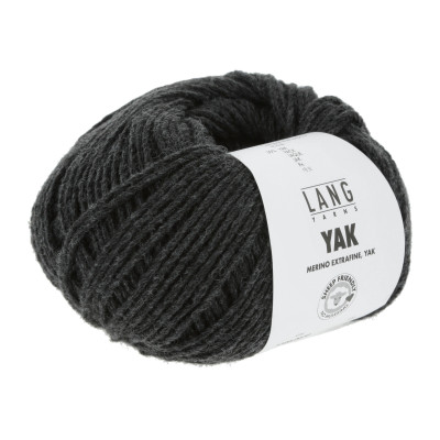 Yak 70 - černá příze LANG YARNS
