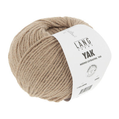 Yak 96 - šedá příze LANG YARNS