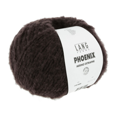 Phoenix 68 - hnědá příze LANG YARNS