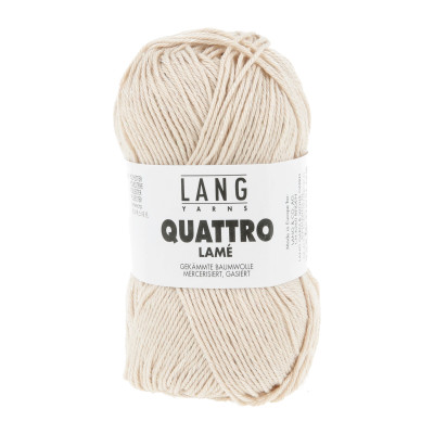 Quattro Lamé 2 - bílá příze LANG YARNS