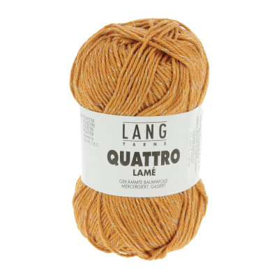 Quattro Lamé 11 - hnědá příze LANG YARNS