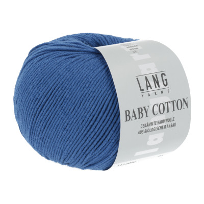 Baby Cotton 6 - modrá příze LANG YARNS