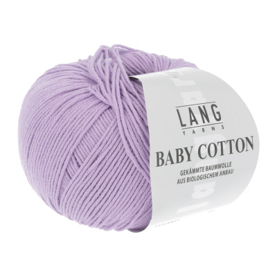 Baby Cotton 7 - fialová příze LANG YARNS