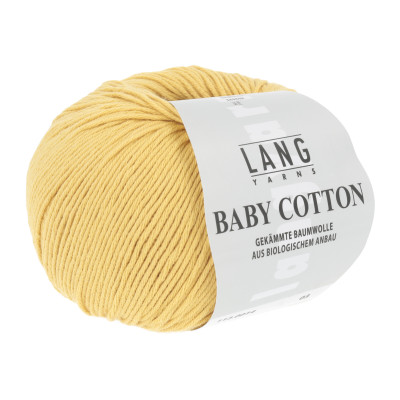 Baby Cotton 14 - žlutá příze LANG YARNS