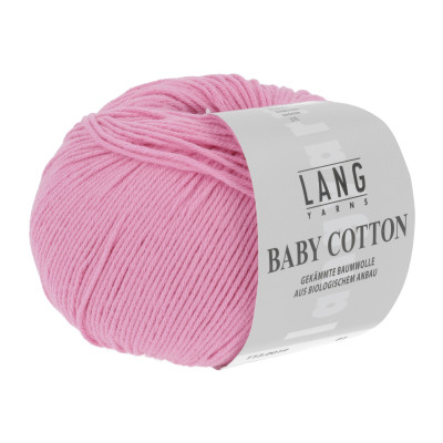 Baby Cotton 19 - růžová příze LANG YARNS