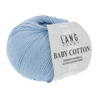 Baby Cotton 20 - modrá příze LANG YARNS