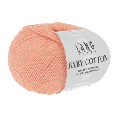 Baby Cotton 28 - oranžová příze LANG YARNS