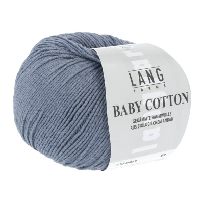 Baby Cotton 33 - modrá příze LANG YARNS