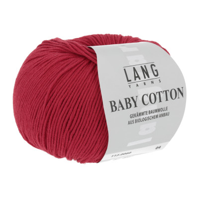Baby Cotton 60 - červená příze LANG YARNS