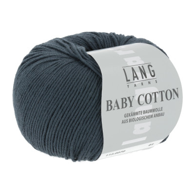 Baby Cotton 70 - šedá příze LANG YARNS